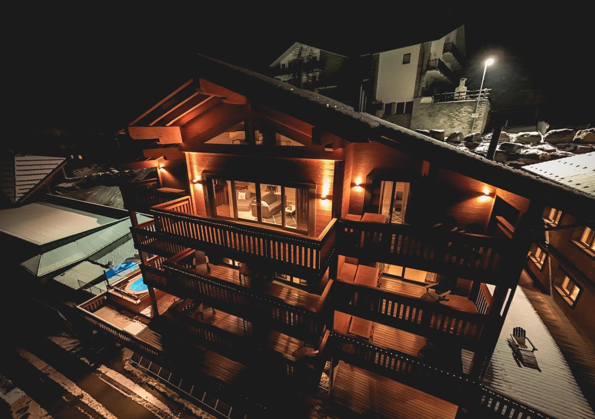 La Cresta Chalet Брей-Червиния Экстерьер фото